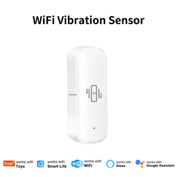 Tuya Smart WiFi Vibrationssensor: Echtzeit-Überwachung, Schockalarm und Verlaufsprotokollierung für mehr