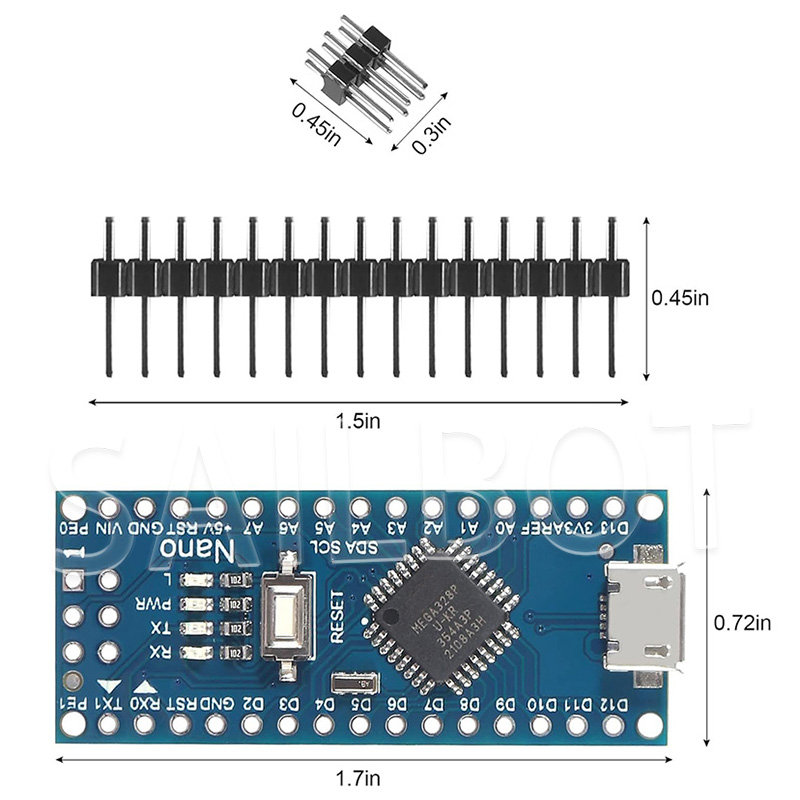 10-1PCS Nano 3.0 Mit dem Bootloader-kompatiblen Controller – Bild 4
