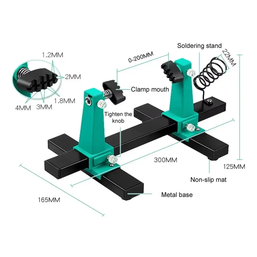360 °   Rotation Leiterplatte Einstellbare PCB Halter Jig – Bild 5