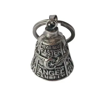 Vintage 3D Design Motorrad Schutzglocke Punk Stil Flügel Design Biker Glück Charm Legierung Retro Engel