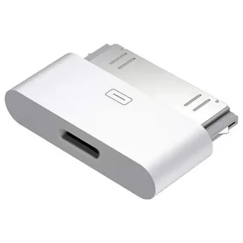 USB-C-auf-30-Pin-Adapter, Typ-C-8-Pin-auf-30-Pin-Ladekonverterkabel für iPhone 4, 4S, iPad 2, 3