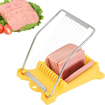 Mittagessen Fleisch Eierschneider Edelstahl Multifunktions-Lebensmittel Bananenkäse Erdbeerschneider