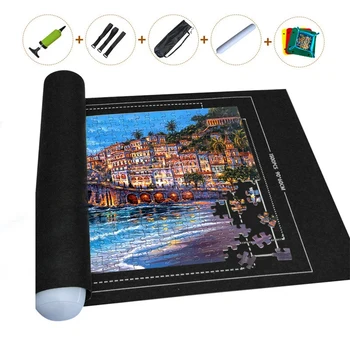 Professionelle Puzzle-Rollmatte, Decke, Filzmatte, bis zu 1500/2000/3000 Teile, Zubehör, Puzzle, tragbare