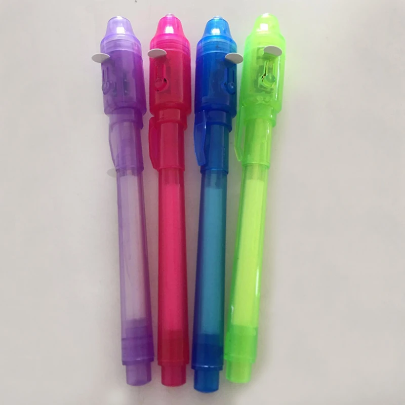 1/4 Stück unsichtbarer Tintenstift, Spionagestift mit – Bild 5