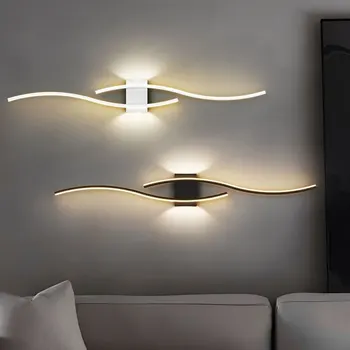 Innen-LED-Wandleuchten Dekor für Badezimmer Schlafzimmer Nordisch AC85-265V LED-Wandlampen Wandbeleuchtung