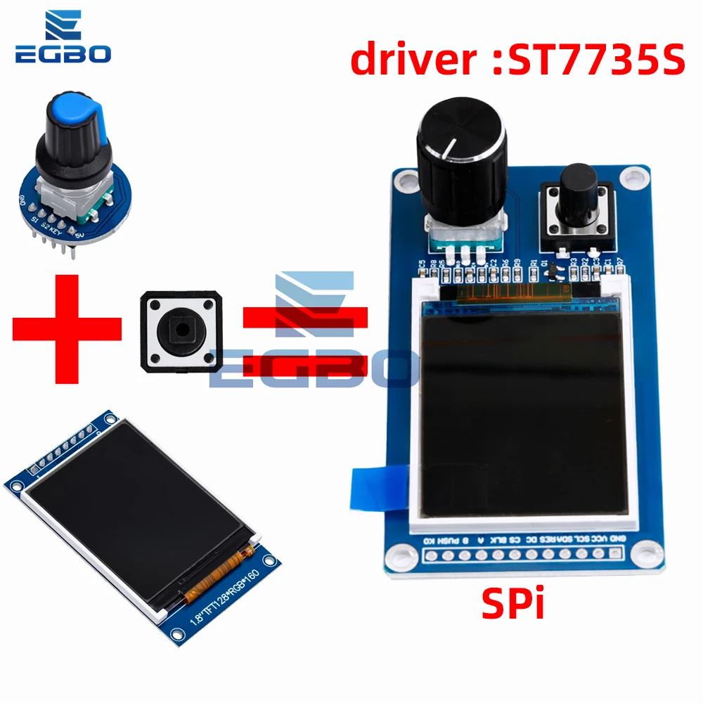 1,8-Zoll-/2,4-Zoll-TFT-LCD-Display mit kombiniertem – Bild 3