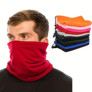 Polare Fleece Halsrohr warme Hals manschette Angeln Skaten Laufen Sport maske Camping Wandern Hals Gamasche