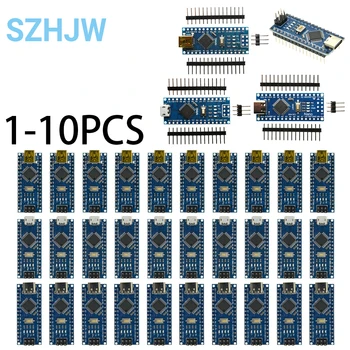 Nano V3.0 ATmega328P/PB CH340 USB-Modul, Mini-Arduino-kompatibles Board mit Bootloader