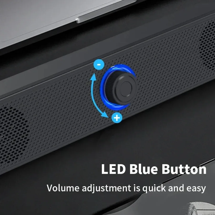 Drahtlose Bluetooth- und PC-Soundbar, kabelgebundener – Bild 4