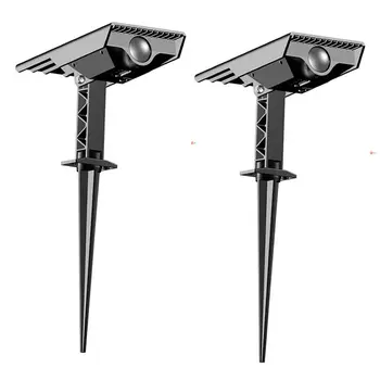 Die Solarenergie-Lampe für Außenbereich, Landschafts- und Hofdekoration, mit einstellbarem Winkel