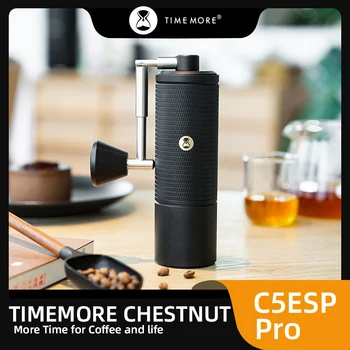 TIMEMORE Chestnut C5 ESP PRO Espresso Manuelle Handkaffeemühle Verstellbarer Stahlkern Grat