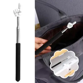 Edelstahl Zeiger Finger Lehrer Finger Zeiger Lesen Stick Whiteboard Lehre Pointer Sticks Handheld
