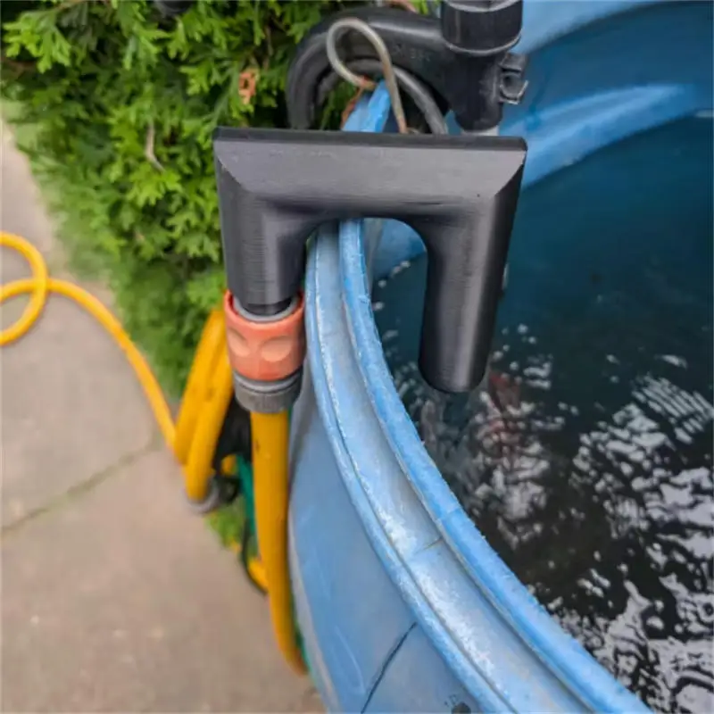 Schlauchhalter für Schwimmbad und Garten – Bild 6