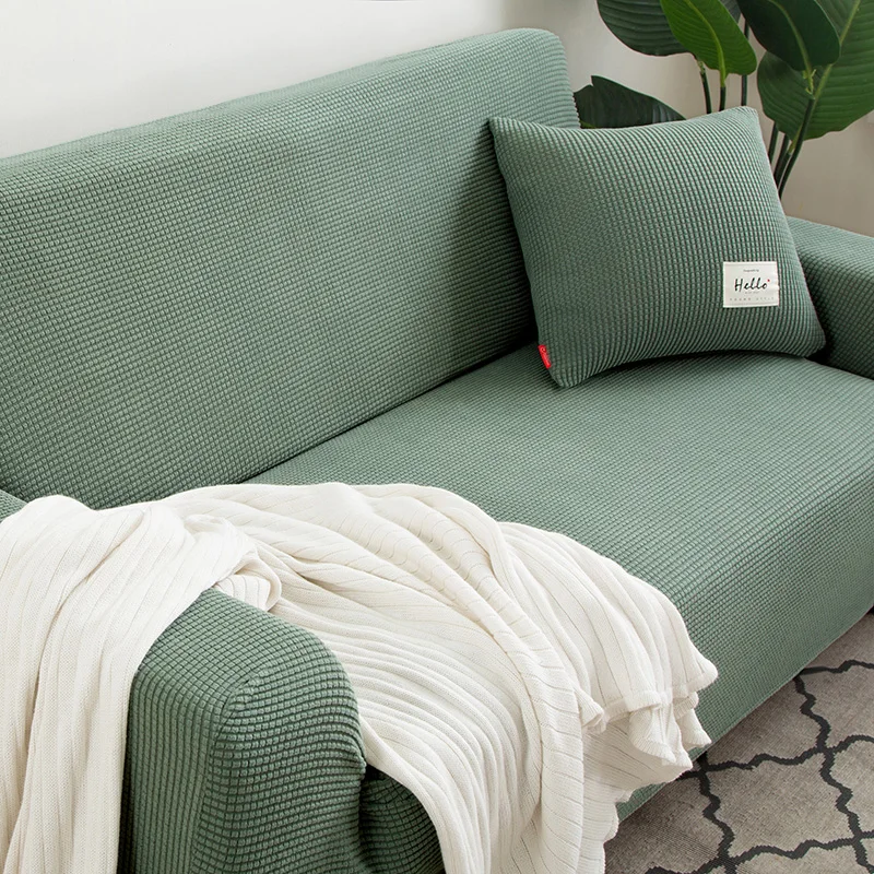 Sofabezug Elastisch für Wohnzimmer Zuhause Jacquard Stretch – Bild 6