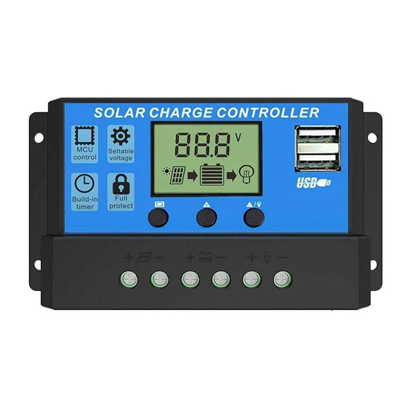 10/20/30/40/50/60/100A Solar Lade- und Entladeregler LCD – Bild 3