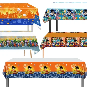Dragon Ball Goku Tischdecke Geburtstagsparty-Dekoration Einweg-Tischdecke Tischbedeckung Monkey Goku