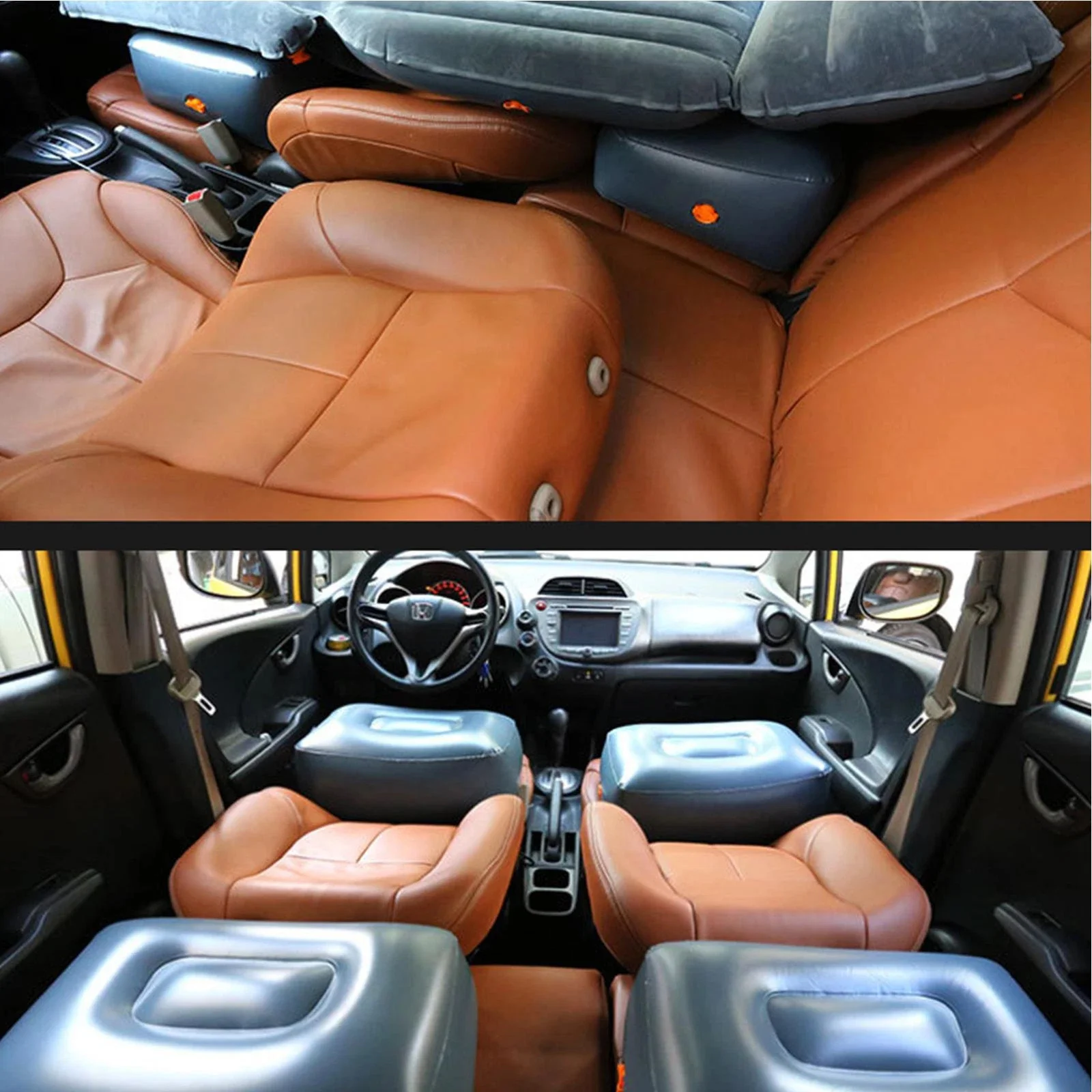 Auto Reise aufblasbare Matratze Front Hang Pad aufgeblasen – Bild 5
