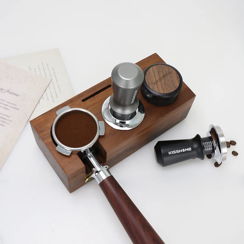 Kaffee Tamper 30lb Konstantdruck Kalibrierte Doppelfeder 51mm – Bild 6