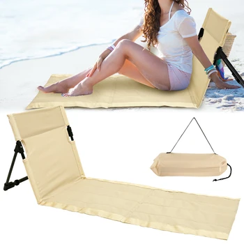 Outdoor Faltbare Camping Stuhl Oxford Tuch Camping Boden Stuhl Garten Park Einzigen Faul Stuhl Rückenlehne