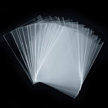 65 x 90 mm/61 x 88 mm Kartenhüllen, Kartenschutz, perfekte Größe für Fußballkarten, Sportkarten (100 Stück)