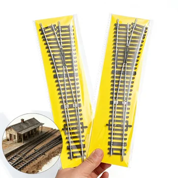 Ho-Maßstab 1/87 Modelleisenbahngleis aus Nickel-Chrom-Material, elektrisch betrieben, simuliertes Gleismodell