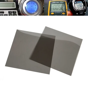 18 cm LCD Polarisierfolie Elektronische Instrument Displayfolie Elektroauto Armbanduhr Bildschirm
