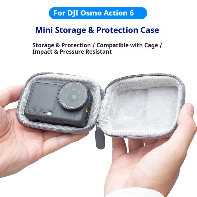 Aufbewahrungstasche für DJI Osmo Action 6, tragbare Mini-Box – Bild 3