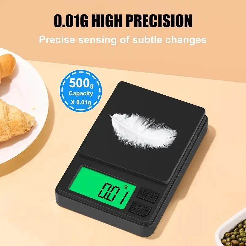 100/500g 0,01g Mini Digitalwaage Hochpräzise Elektronische – Bild 2