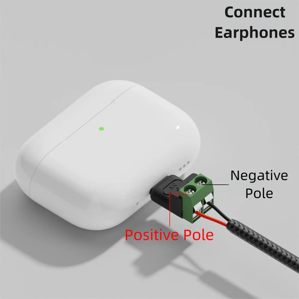Lötfreier Stecker USB-C auf 2-Pin-Anschlussadapter Typ-C auf – Bild 5