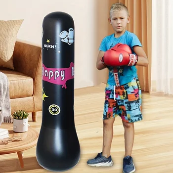 Aufblasbarer Bopper-Kinder-Boxsack mit Bounce-Back-Aktion, aufblasbarer Spielzeug-Bop-Beutel für Kinder