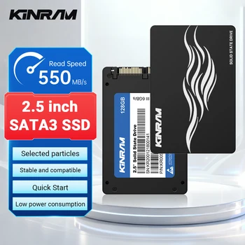 KinRam 2.5 SATA 3 SSD 128GB 120GB 64GB Festplatte 240GB 256GB HDD 256 GB Interne SATA3 Solid-State-Laufwerke