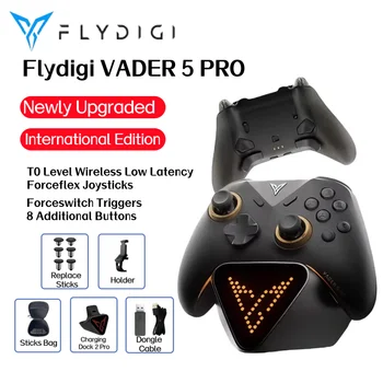 Flydigi Vader 5 Pro Gaming-Controller, 8 zusätzliche Tasten, Top-Tier, extrem niedrige Latenz, FORCESWITCH