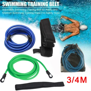 3/4M Schwimmen Training Gürtel Latex Rohre Sicherheit Seil Schwimmen Training Widerstand Elastische Gürtel