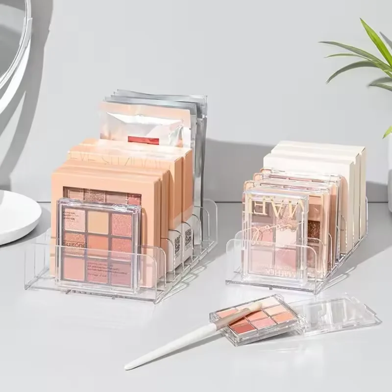 Make-up-Organizer-Box, transparentes Aufbewahrungsregal mit 7 – Bild 3