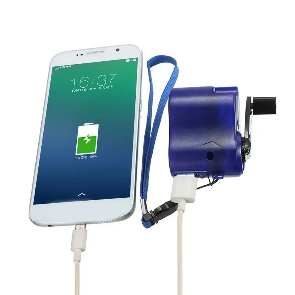 Notfall-Powerbank mit Handkurbel-Dynamo – Bild 5
