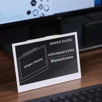 ReTerminal E1001 Monochromes E-Paper-Display, 7,5 Zoll E-Ink-Bildschirm-Dashboard, ESP32-S3, Home Assistant