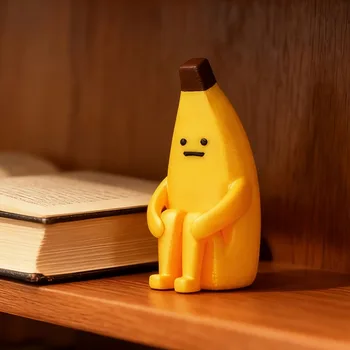 Besorgniserregendes Bananendekor | Kreative Dekoration für Zuhause, Büro und Auto, ideal für tägliche