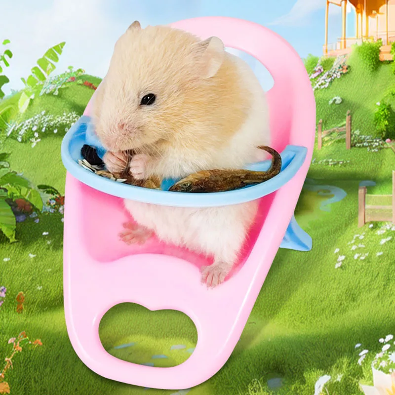 Hamster-Esszimmerstuhl, kleiner Tier-Esszimmerstuhl mit – Bild 2