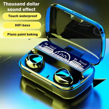 Ankunft M10 Kopfhörer Drahtlose Headset Perfekte Sound Ohrhörer Sport Spiel Musik BT Kopfhörer mit Power Bank