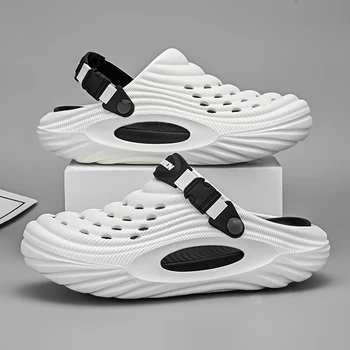 Unisex Sommer Hausschuhe Männer Clogs Plattform Frauen Strand Sandalen Outdoor Casual Non-slip Schuhe Männer