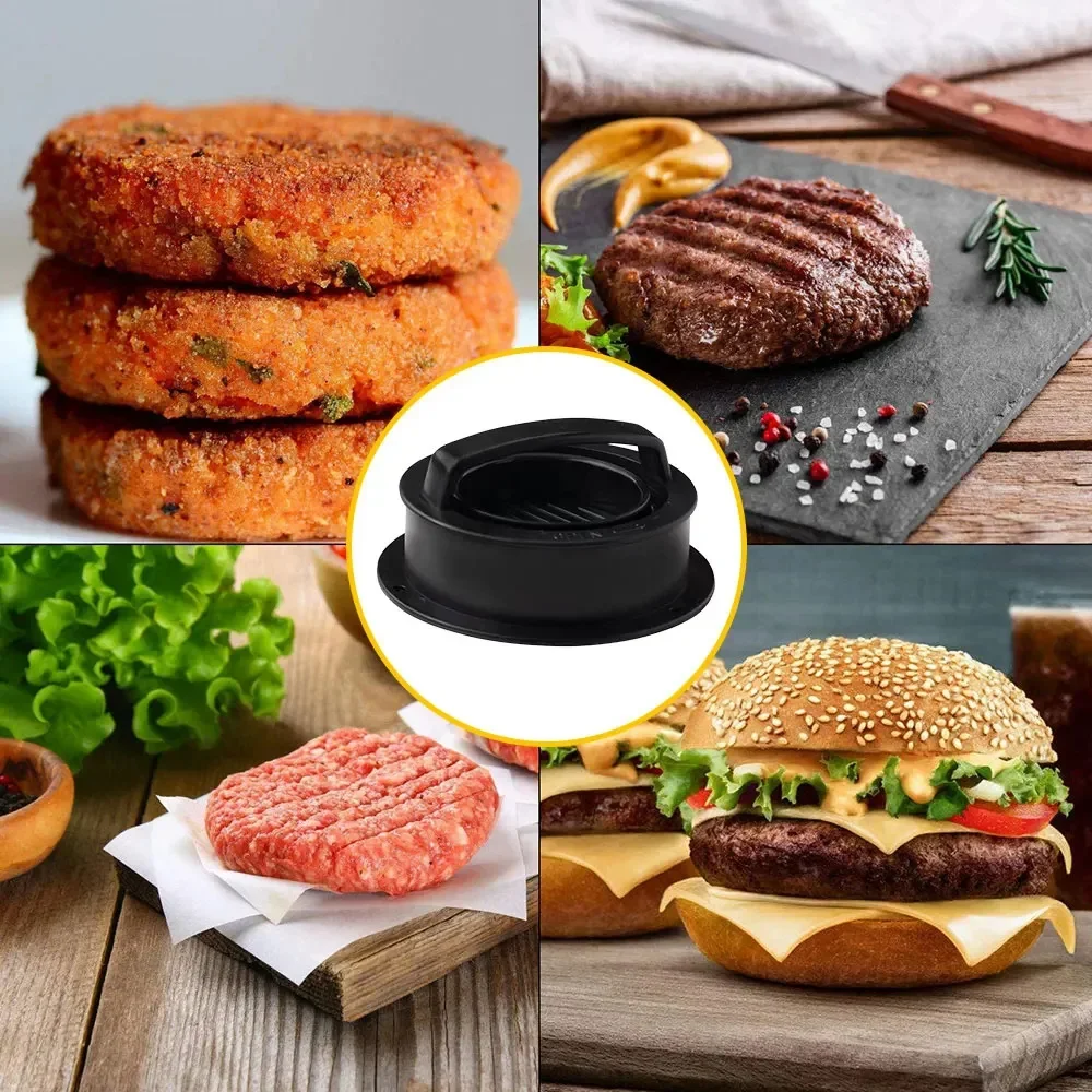 Hamburger-Presse, Patty-Maker, Burger-Presse, 3-in-1 – Bild 4