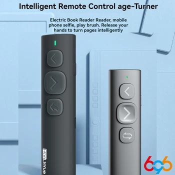 BT Page Turner für Ebook Reader Smartphone Bluetooth-Fernbedienung für Swipe Short Videos unterstützen