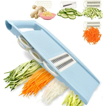 5 in 1 Gemüse Obst Slicer Multifunktionale Manuelle Lebensmittel Reibe Cutter Kartoffel Haushalt Chopper Küche