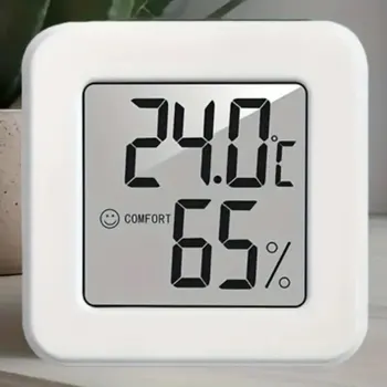 Mini-Temperatur- und Luftfeuchtigkeitsmessgerät für den Innenbereich, Schlafzimmertemperaturmessgerät