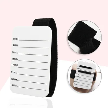 Acryl Wimpern Verlängerung Organizer Palette Falsche Wimpern Ständer Palette Wimpern Kleber Halter mit Gürtel