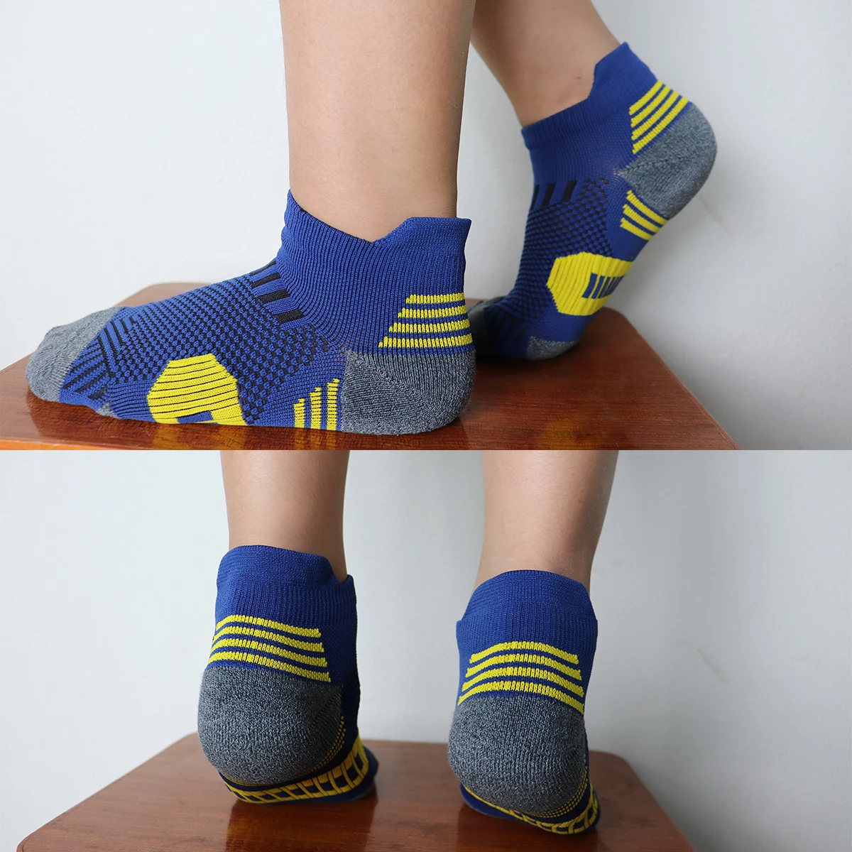 3/9 Paar rutschfeste Sportsocken für Damen und Herren – Bild 5