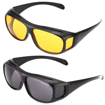 Nachtsicht Sonnenbrille Auto Nacht Fahren Brille Fahrer Brille Unisex Sonnenbrille UV Schutz Sonnenbrille