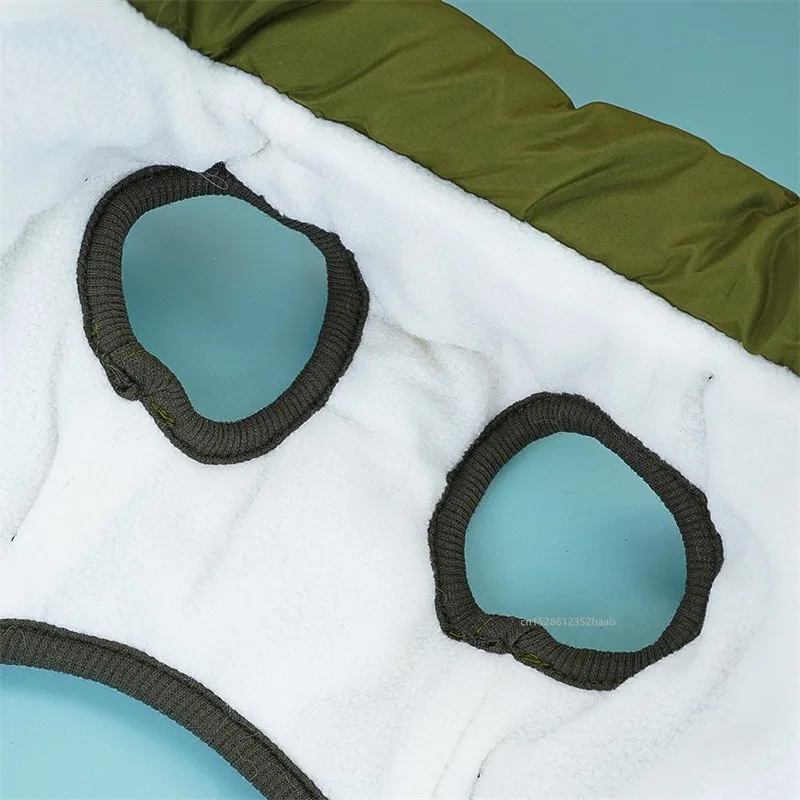 Winterwarme Hundejacke mit Geschirr, wasserdichte – Bild 5
