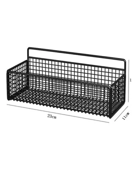 Wandmontiertes Badezimmer-Aufbewahrungsregal ohne Bohren, wasserdicht, langlebig, multifunktionaler Organizer