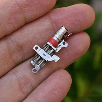 Micro Tiny 5 mm Präzisions-Planetengetriebe Getriebe Schrittmotor 2-Phasen 4-Draht Schrittmotor Linearschraube